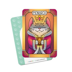 5 Monarch Tokens for Magic the Gathering