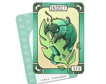 5 Insect Tokens for Magic the Gathering