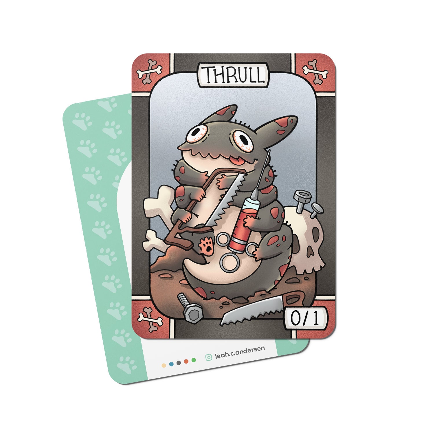 マジック・ザ・ギャザリングのスラルトークン5枚 - Etsy 日本