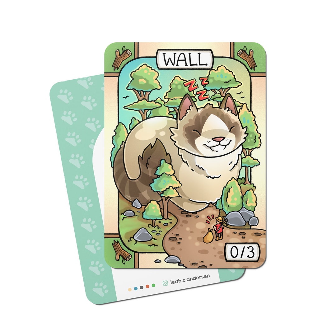 5 Wall 0/3 and 0/4 Tokens for Magic the Gathering - Etsy