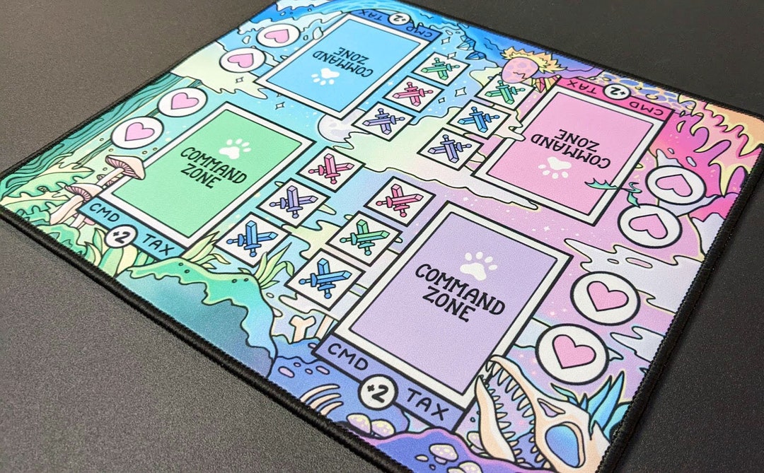 Command Zone Playmat/deskmat Etsy