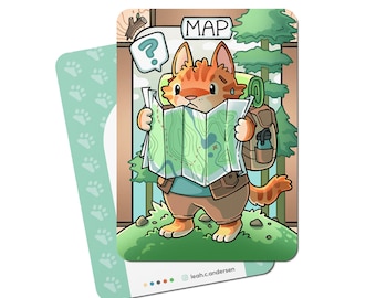 5 Map Tokens for Magic the Gathering