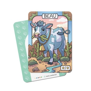 5x żetonów Beau do gry Magic the Gathering