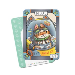 5 Pilot Tokens for Magic the Gathering
