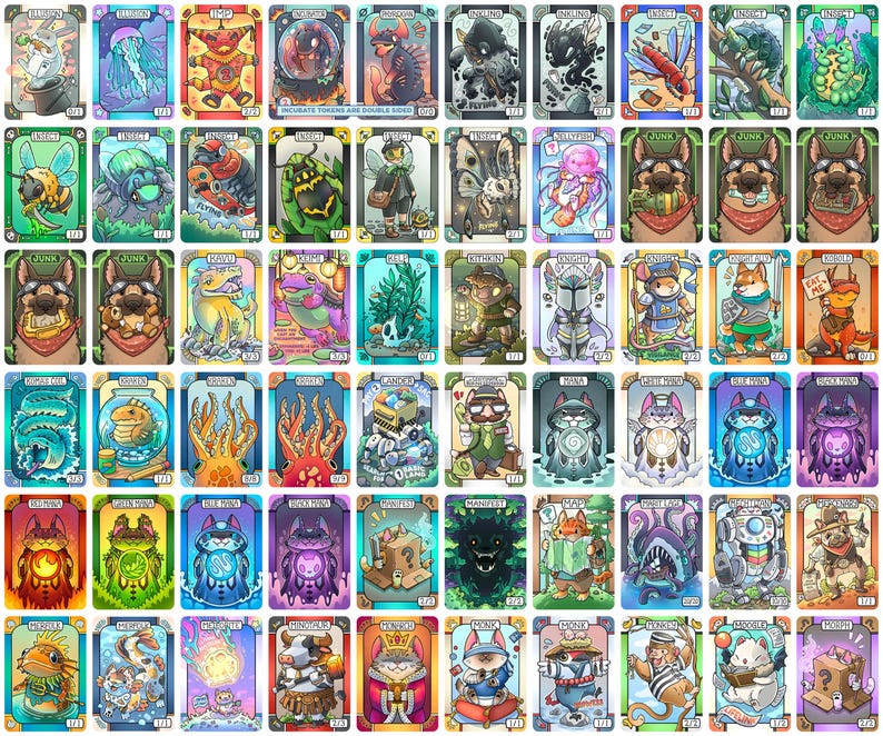 Pick 20 Tokens of Your Choice // Custom Cards for Magic the Gathering image 6
