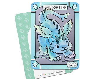 5 Shapeshifter Tokens for Magic the Gathering