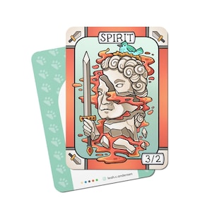 Mtg 3/2 Spirit Token - Etsy Mtg 3/2 Spirit Token - Etsy