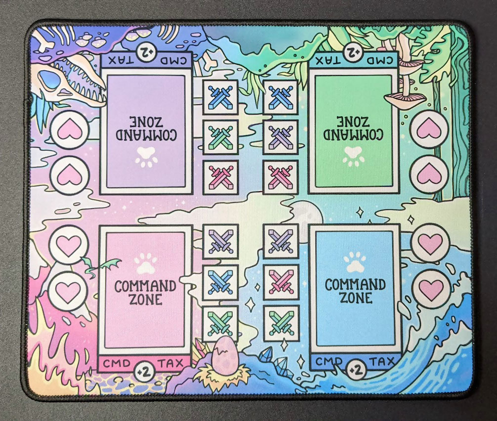 Command Zone Playmat/deskmat - Etsy