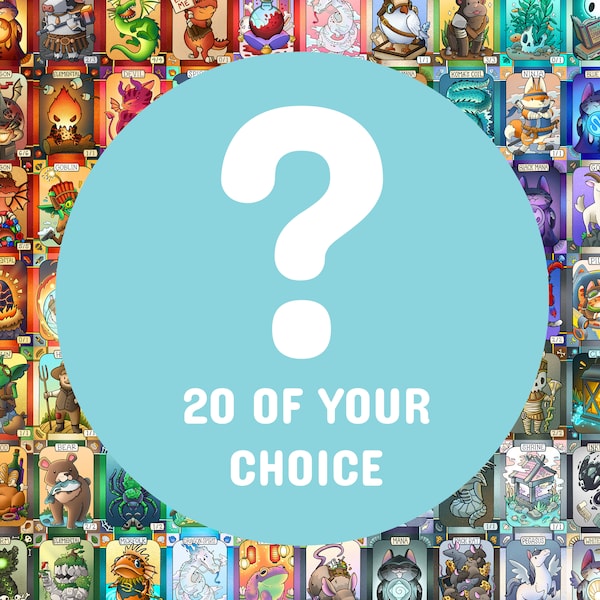 Wählen Sie 20 Token Ihrer Wahl // benutzerdefinierte Karten für Magic the Gathering