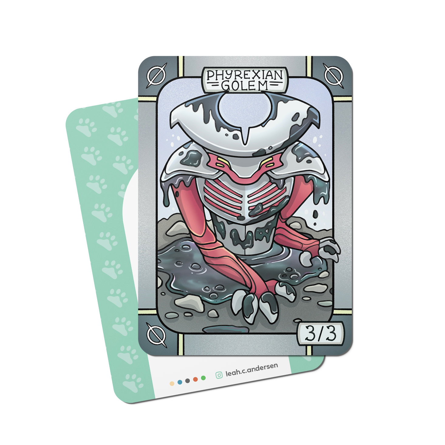 Phyrexia Card Sleeve - Etsy