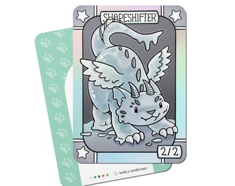 5 Shapeshifter Tokens for Magic the Gathering