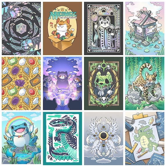 MTG用イラスト入りスリーブ || 在庫状況によりデザインが変わります