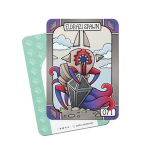 5 Eldrazi Spawn Tokens for Magic the Gathering