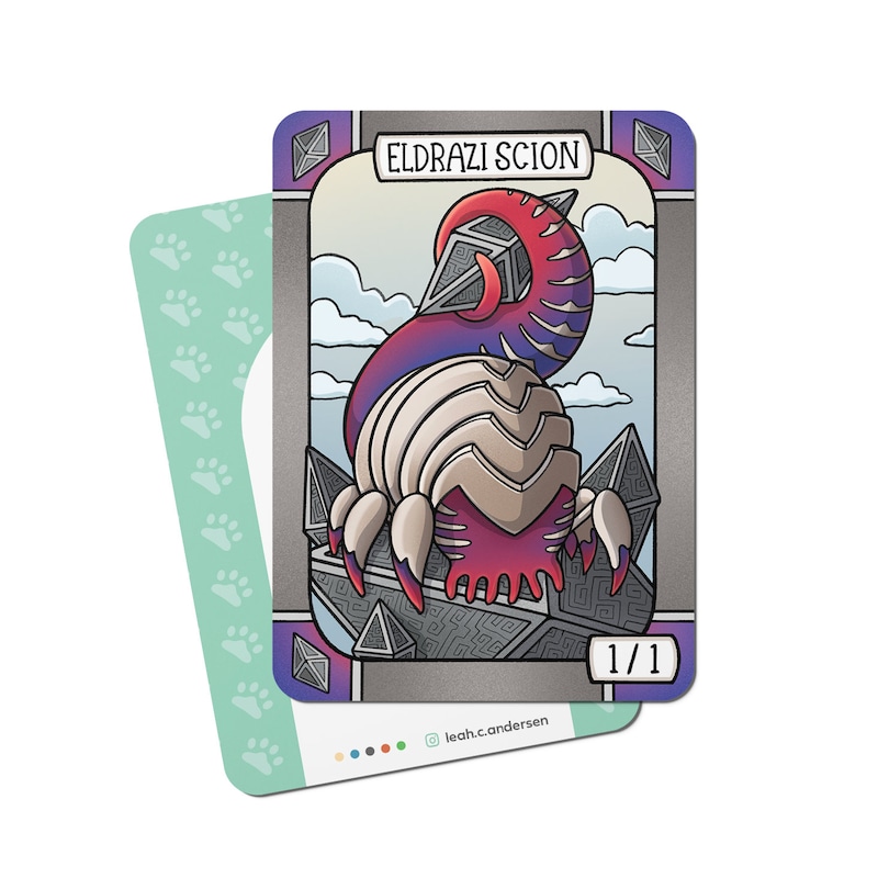 Eldrazi Scion Token Mtg - Etsy