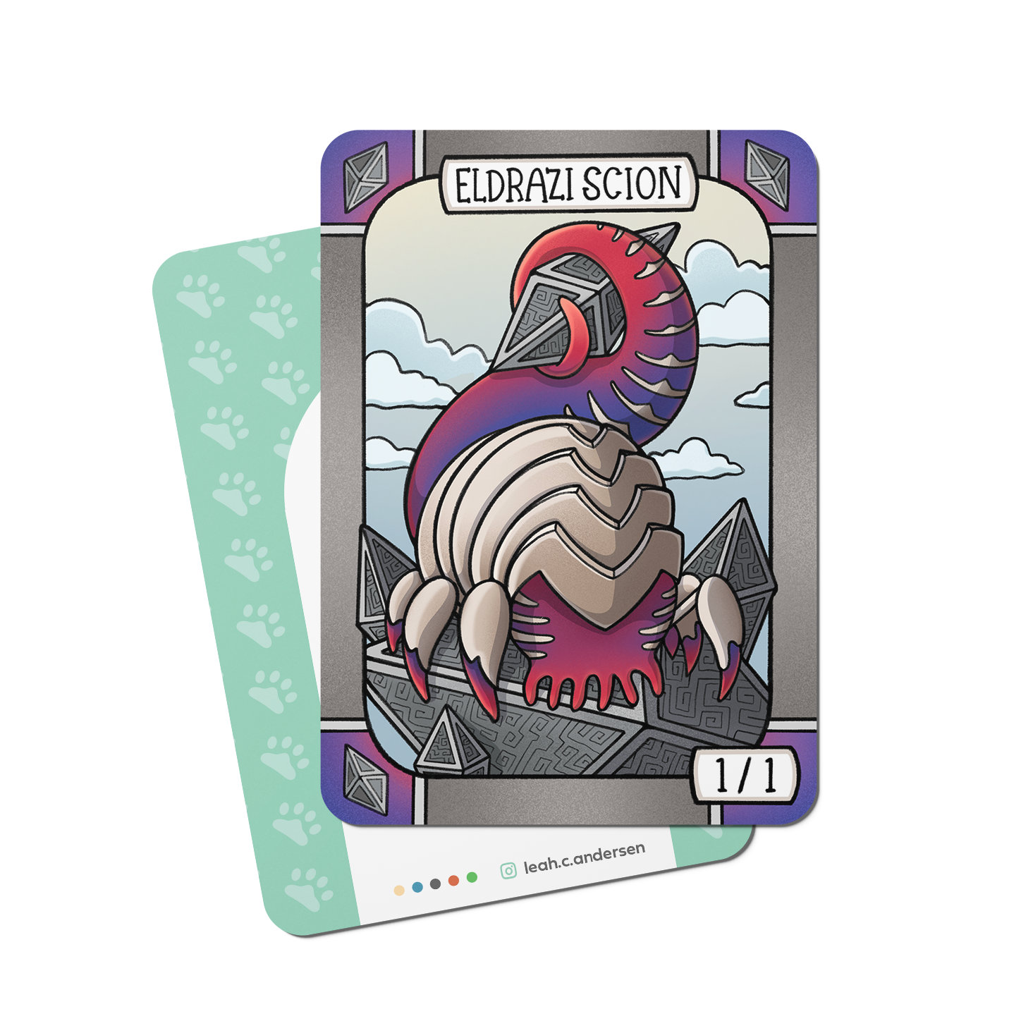 5 Eldrazi Scion Tokens for Magic the Gathering - Etsy