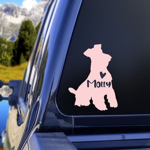 Protected By Giant Schnauzer Metal License Plate Frame - Heavy Duty Car Truck Accessories