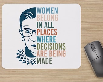 Ruth Bader Ginsburg Mouse Pad