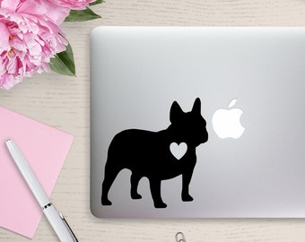 French Bulldog Decal for Car Window, French Bulldog Vinyl Decal for Laptop, French Bulldog Vinyl Sticker for Tumbler, Car Decal, Car Sticker