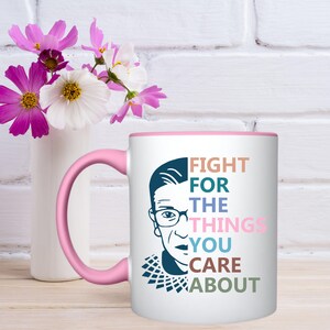 Ruth Bader Ginsburg Mug for Gift for Women, RBG Mug for Women, Ruth Bader Ginsburg Quotes on Mugs, RBG Gift for Her, Notorious RBG Mug