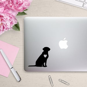 Labrador Retriever Vinyl Car Decal Sticker: For Laptop, Tumbler, Car, Trailer, Truck, Window