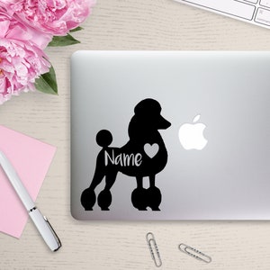 Poodle Sticker for Car Window, Poodle Decal Car, Poodle Vinyl Sticker for Laptop, Poodle Car Decal for Women, Poodle Mom Gift, Poodle Gift