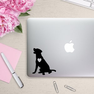 Labrador Retriever Vinyl Car Decal Sticker: For Laptop, Tumbler, Car, Trailer, Truck, Window