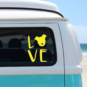 Pitbull Sticker for Water Bottles, Pitbull Car Decal for Women, Pitbull Decal for Car Window, Pitbull Car Sticker, Pitbull Mom Sticker Car