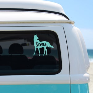 Horse Vinyl Decal for Trailer, Horse Trailer Sticker, Horse Decal Sticker for Car, Horse Decal Car, Horse Decal For Truck, Horse Sticker