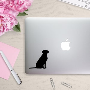 Labrador Retriever Vinyl Car Decal Sticker: For Laptop, Tumbler, Car, Trailer, Truck, Window