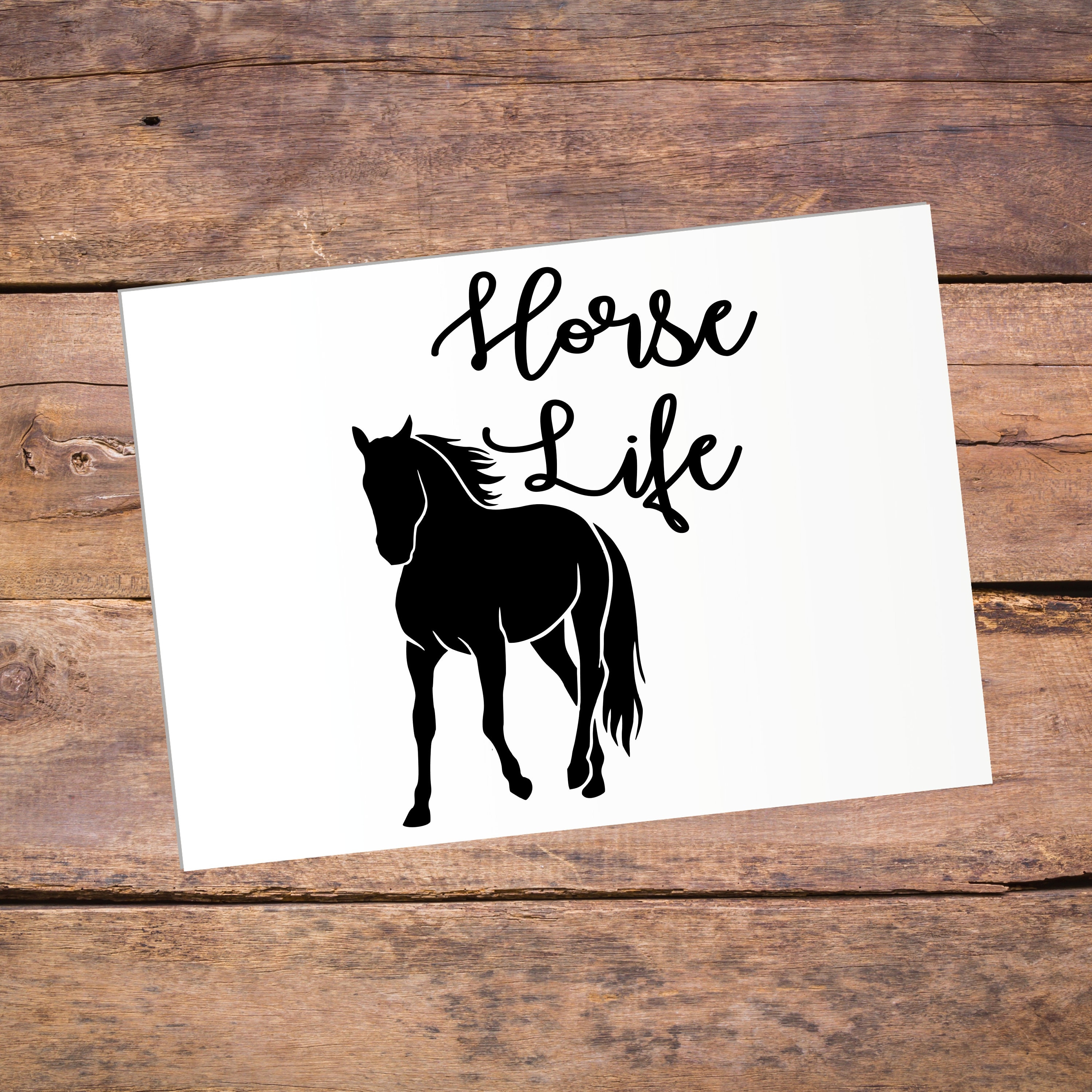 Horse Decal Car Horse Sticker for Truck Horse Sticker for Etsy
