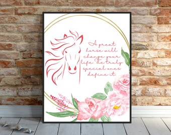 Horse Printable Wall Art, Horse Printable Art, Horse Wall Art, Horse Wall Print Horse Print, Horse Wall Decor, Horse Print Wall Art Digital