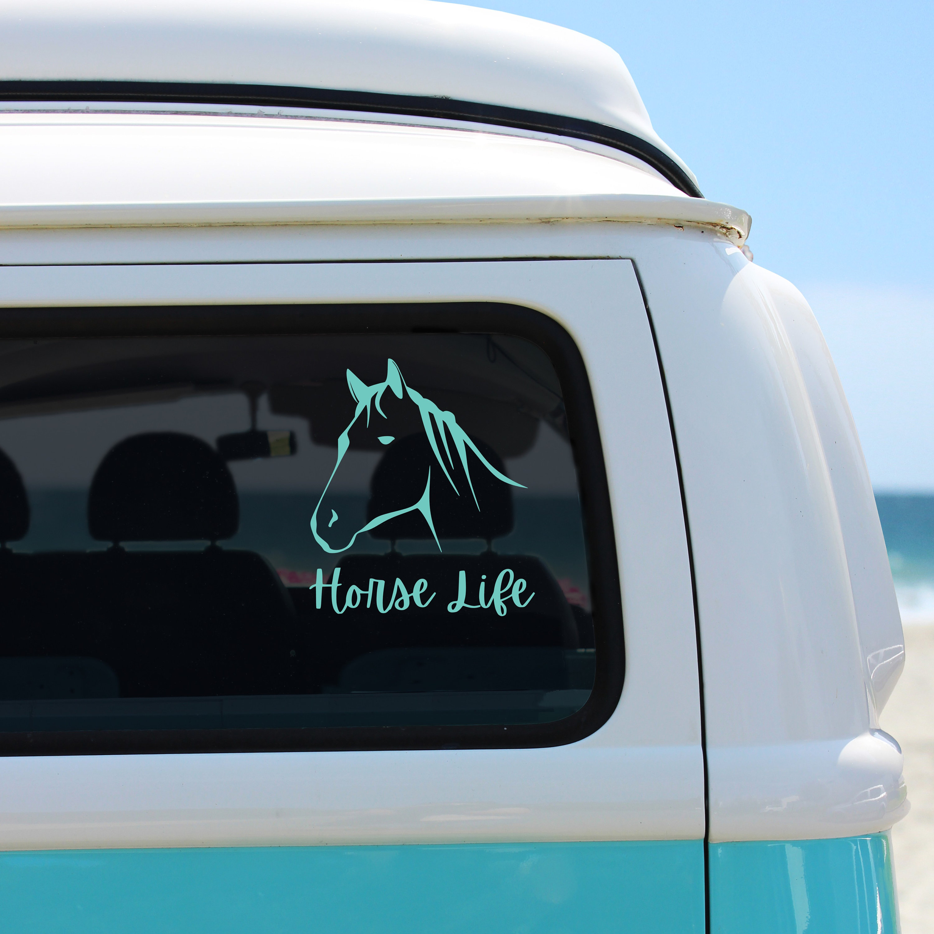 Horse Vinyl Decal for Trailer Horse Trailer Sticker Horse Etsy