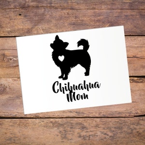 Chihuahua Car Sticker for Car, Chihuahua Car Decal, Chihuahua Car Accessories, Chihuahua Vinyl Decal, Chihuahua Vinyl Sticker for Laptop