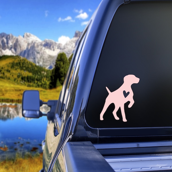 German Shorthaired Pointer Sticker for Car, German Shorthaired Pointer Decal, German Shorthaired Pointer Gift for Men, Pointer Vinyl Decal