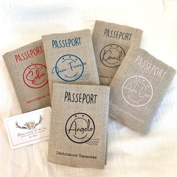 Protège-Passeports Personnalisés - Voyage Confort : Boutique d
