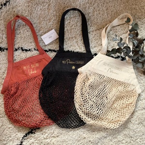 Customizable net, personalized shopping bag, shopping bag, racing net, Mother's Day gift, Mother's Day, Mom gift image 9