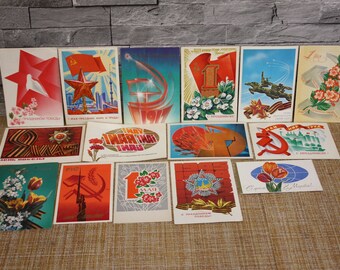 Vintage Soviet postcard,1974,Vintage card.