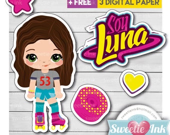 Soy Luna Kawaii Clipart Girl