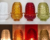 Vintage 1969 Fenton Hobnail Fairy Lamps 3608, Choose Your Favorite Color