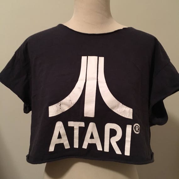 ATARI 90s oversized sexy cutoff tee