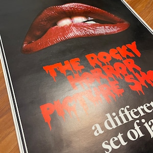 Tarjeta con ventana de RHPS de Rocky Horror Picture Show original de diciembre de 1975 EXTREMADAMENTE rara, Metro II San Francisco