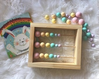 Wooden Bead Abacus Counting Frame