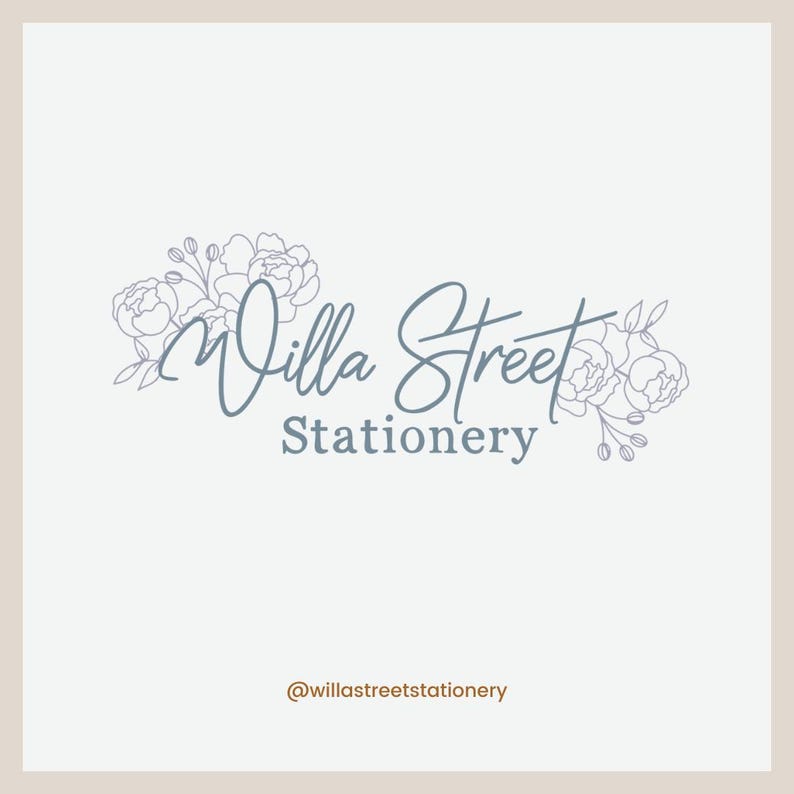 the logo for milla street stationery