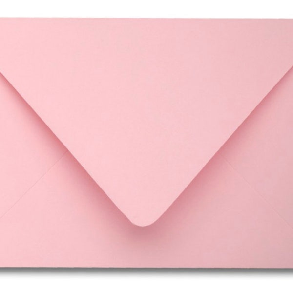 Candy Pink Envelopes, Euro Flap Envelopes, Wedding Invitations, Greeting Cards, Invitations, Pink, Light Pink Invitation Envelopes