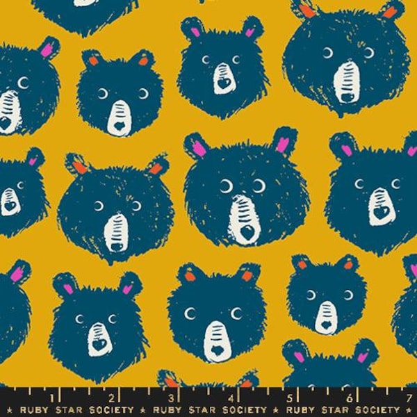 PRE-ORDER October 2024 || Teddy & The Bears, Goldenrod - Teddy and The Bears - Sarah Watts - Ruby Star Society