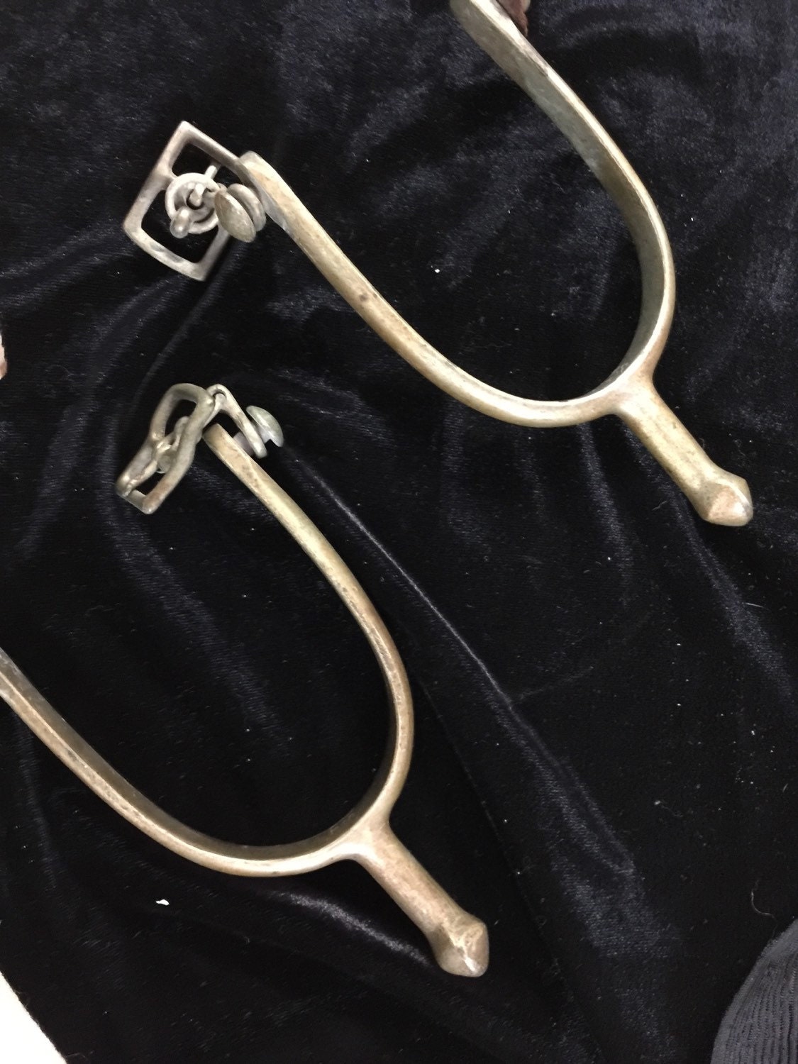 Vintage Military Solid brass US spurs Military memorabilia Etsy