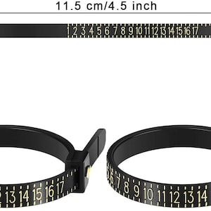 Adjustable Ring Size Measurer, Ring Sizing Tape, Ring Sizer