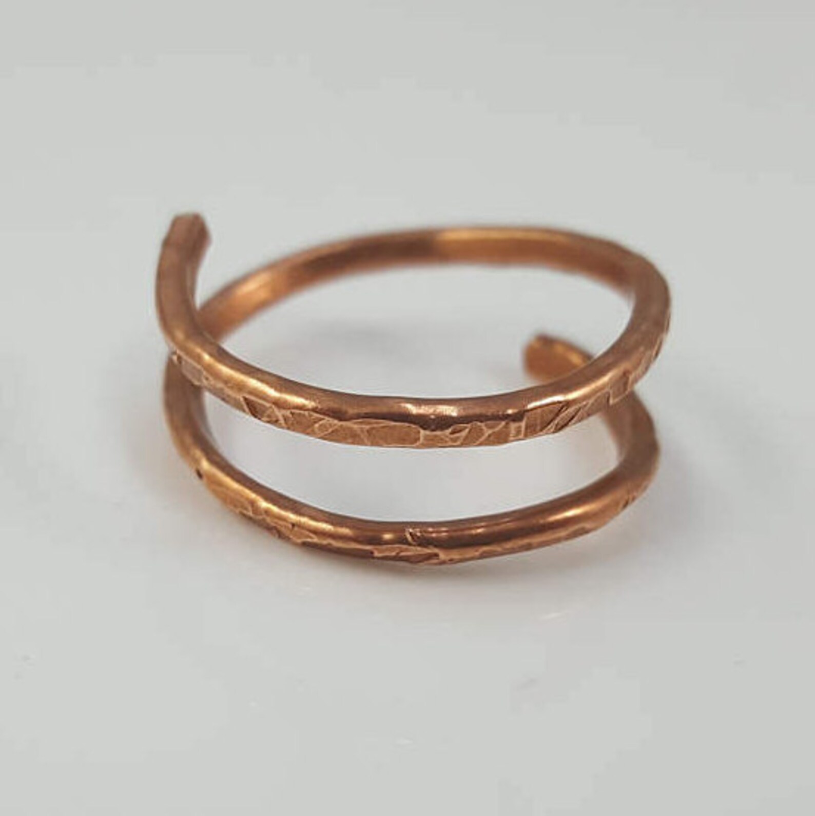 Copper Ring Jewelry Adjustable Ring Copper Jewelry Bohemian Etsy