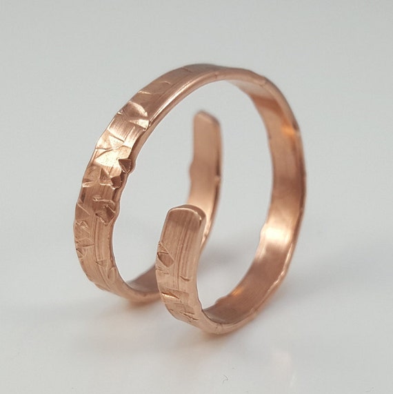 Copper Ring Jewelry Adjustable Ring Copper Jewelry Bohemian Etsy