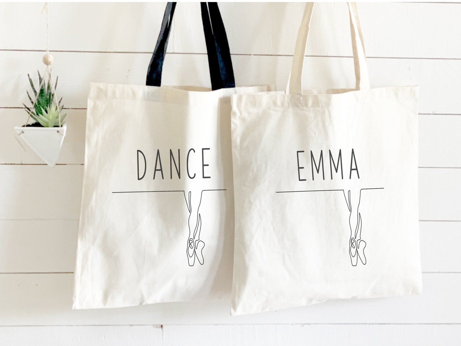 custom dance lessons tote bag, gift for teen or girl dance student, gift tote dance ballet toe teacher, appreciation for balleri